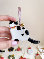 Carregar imagem no visualizador da galeria, Enfeite de Cerâmica Gatinho Frajola
