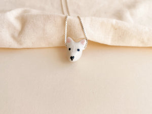 Colar Cãozinho Branco