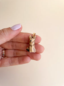 Pingente Miniatura Raposinha do Campo