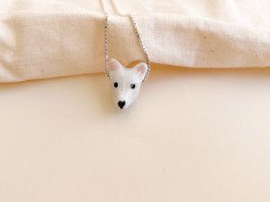 Colar Cãozinho Branco