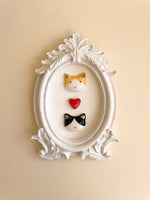 Carregar imagem no visualizador da galeria, Quadrinho Gatitos Oval
