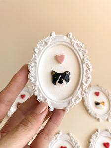 Quadro Gatinho Frajola Orelha Marcada