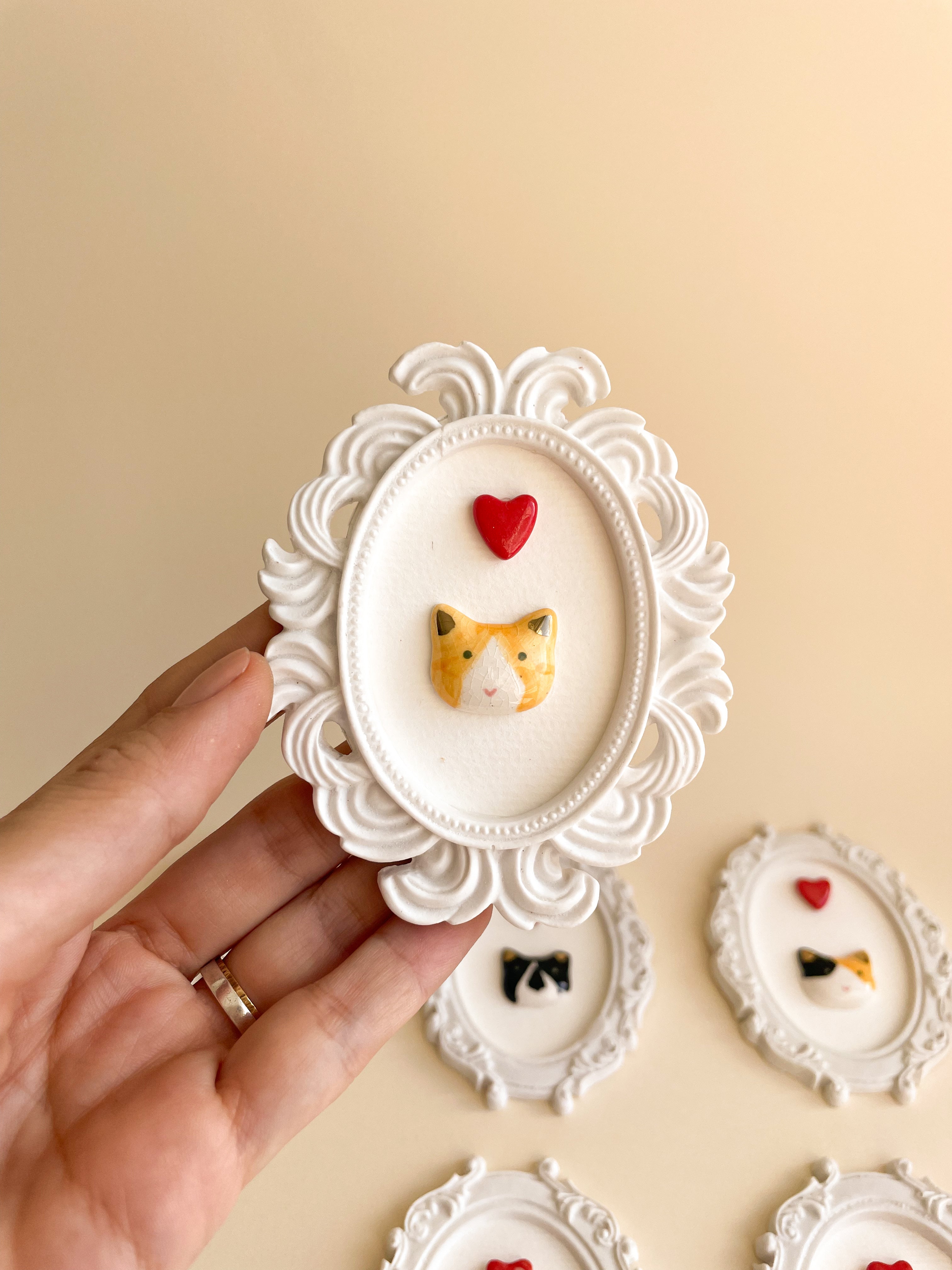 Quadro Gatinho Amarelo