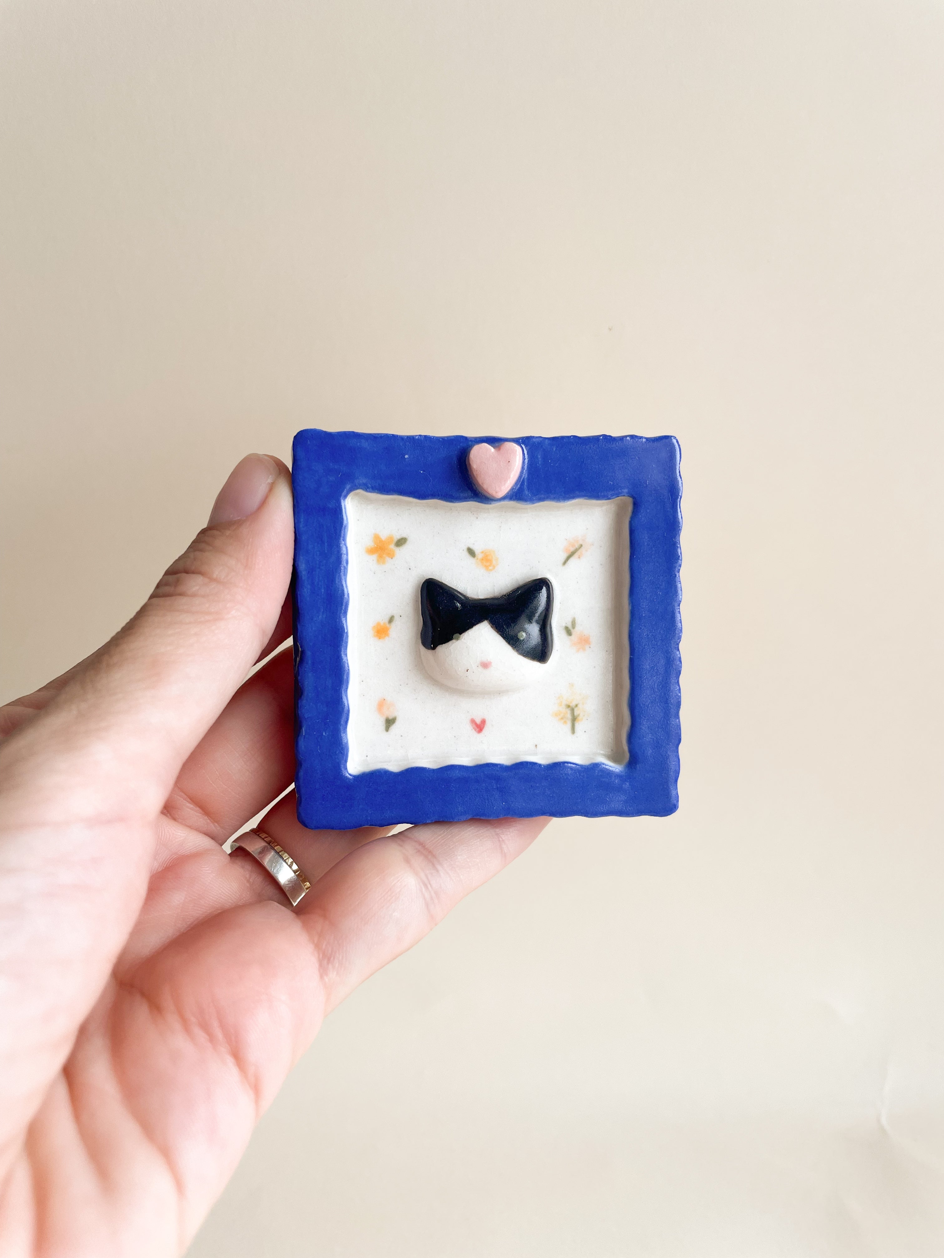 Quadrinho Frajola em Cerâmica