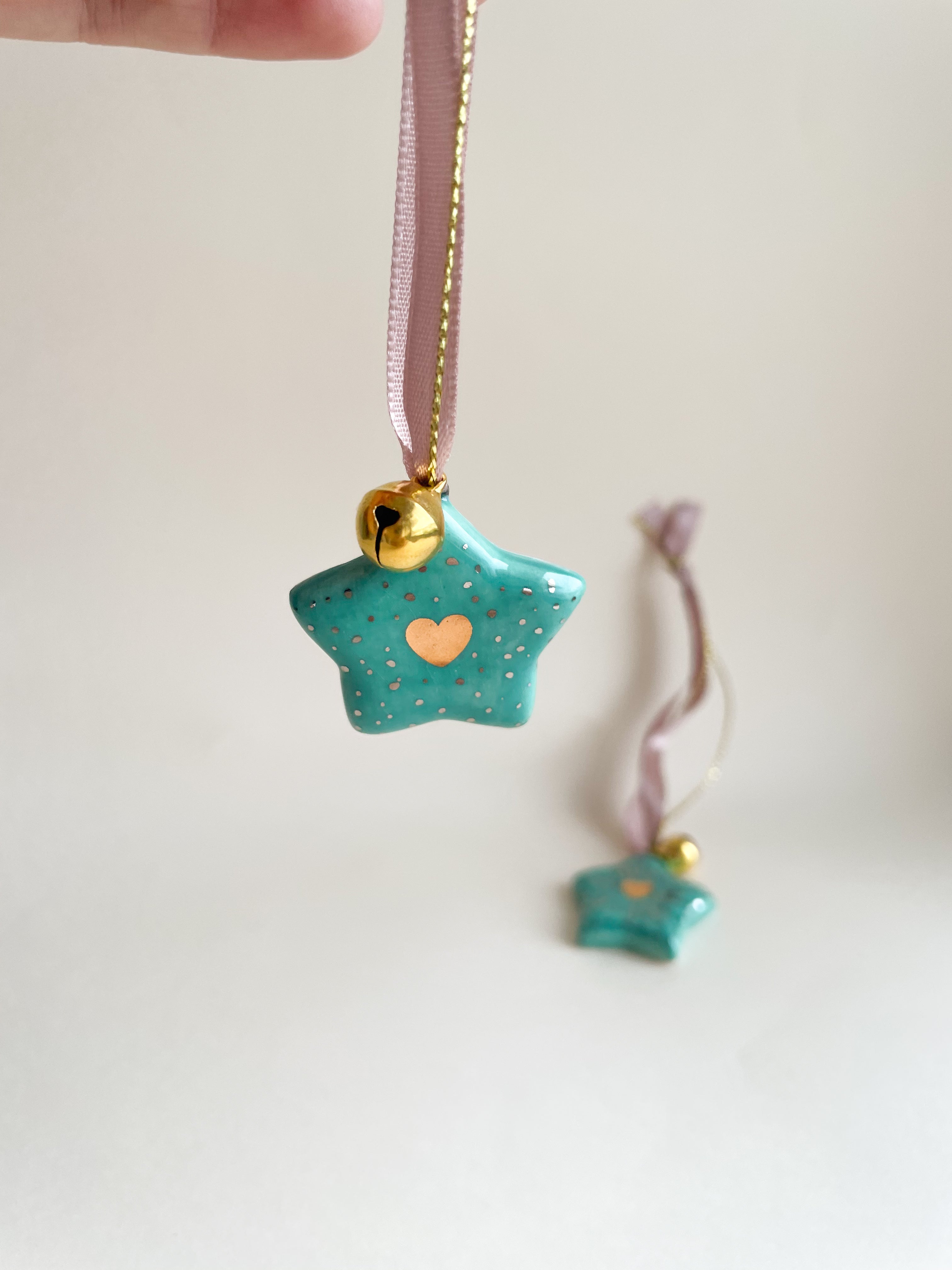 Dupla de Enfeites Estrelas