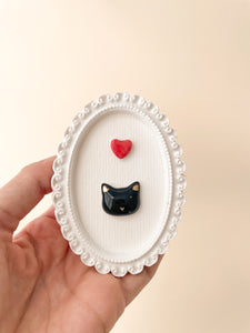 Quadro Gatinho Preto
