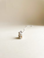 Carregar imagem no visualizador da galeria, Colar Mini Gatinho Branco

