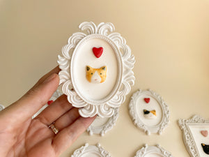 Quadro Gatinho Amarelo