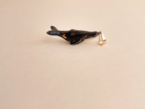 Pingente Miniatura Baleia Jubarte