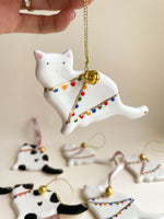 Carregar imagem no visualizador da galeria, Enfeite de Cerâmica Gatinho Iluminado
