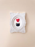 Carregar imagem no visualizador da galeria, Mini Quadrinho Gatinho Preto
