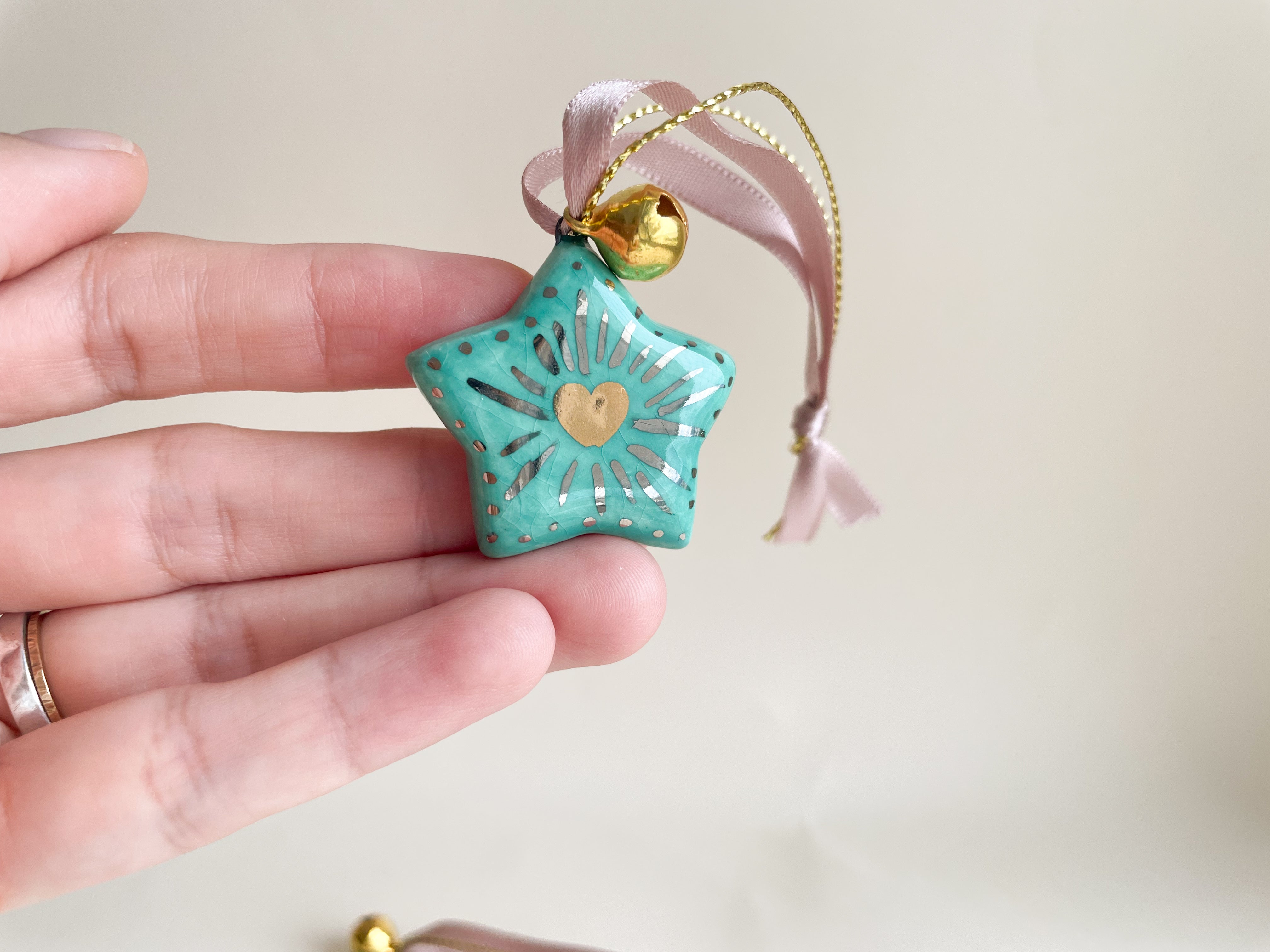 Dupla de Enfeites Estrelas