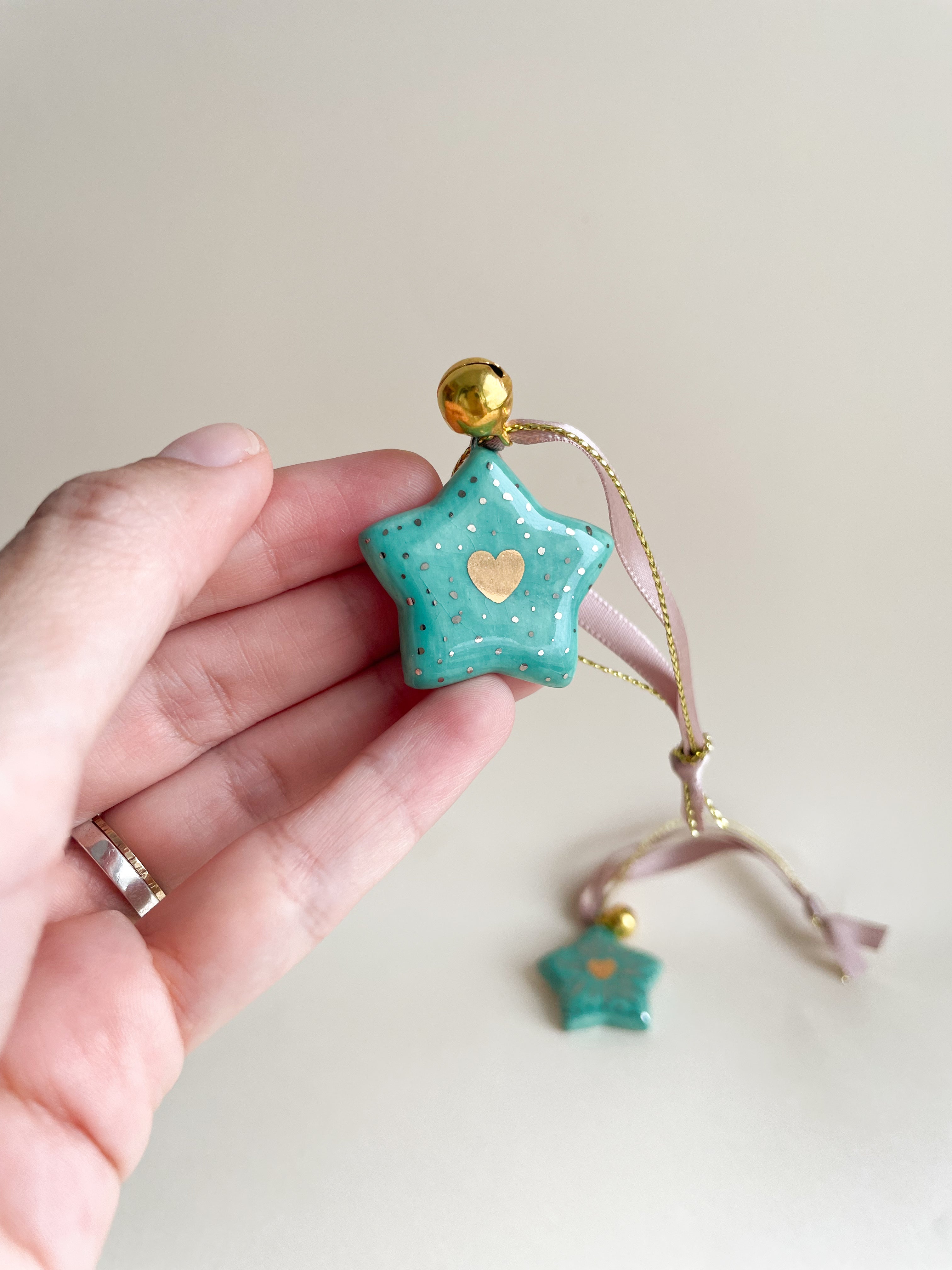 Dupla de Enfeites Estrelas