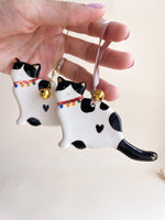 Carregar imagem no visualizador da galeria, Enfeite de Cerâmica Gatinho Frajola
