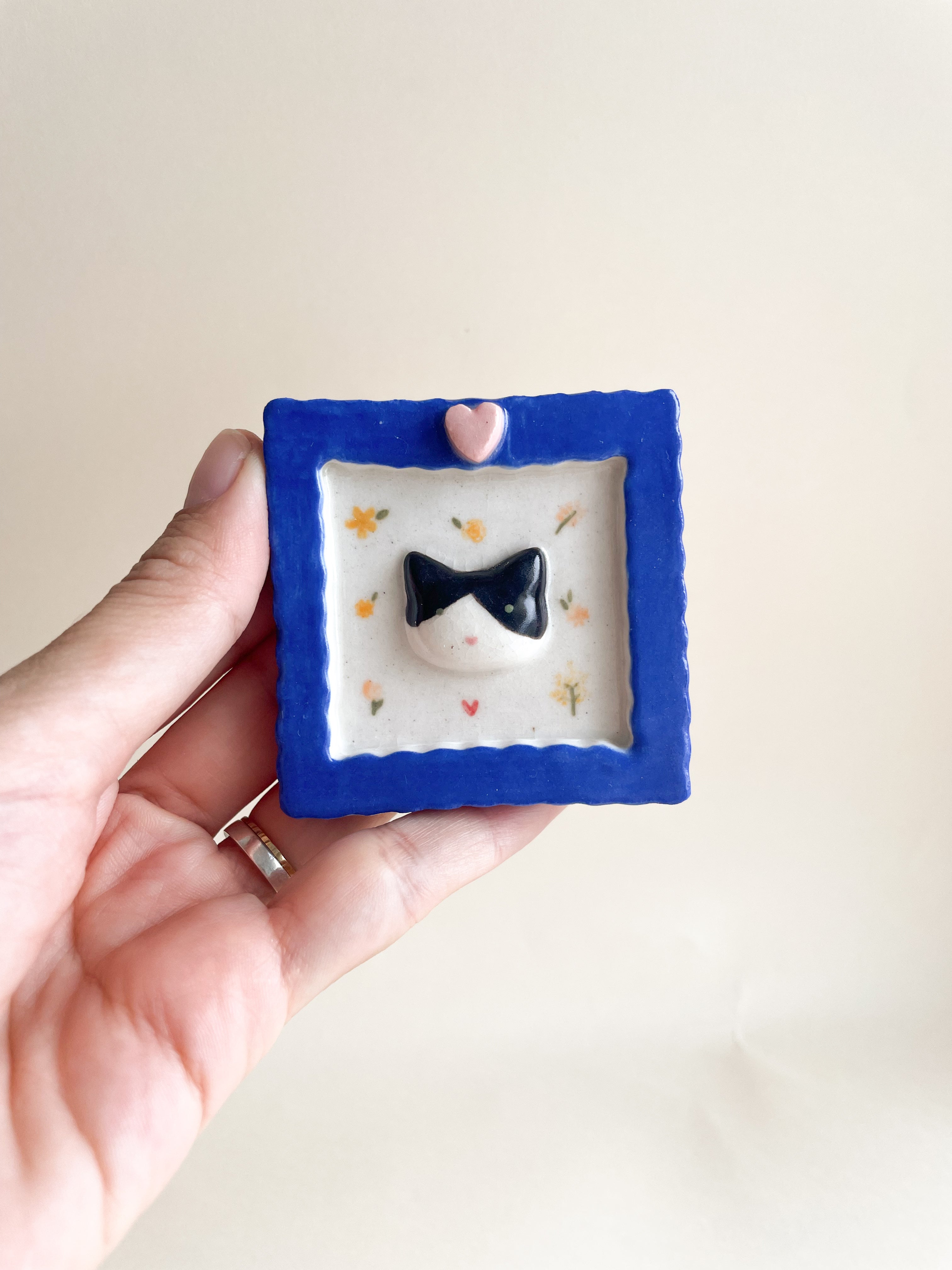 Quadrinho Frajola em Cerâmica