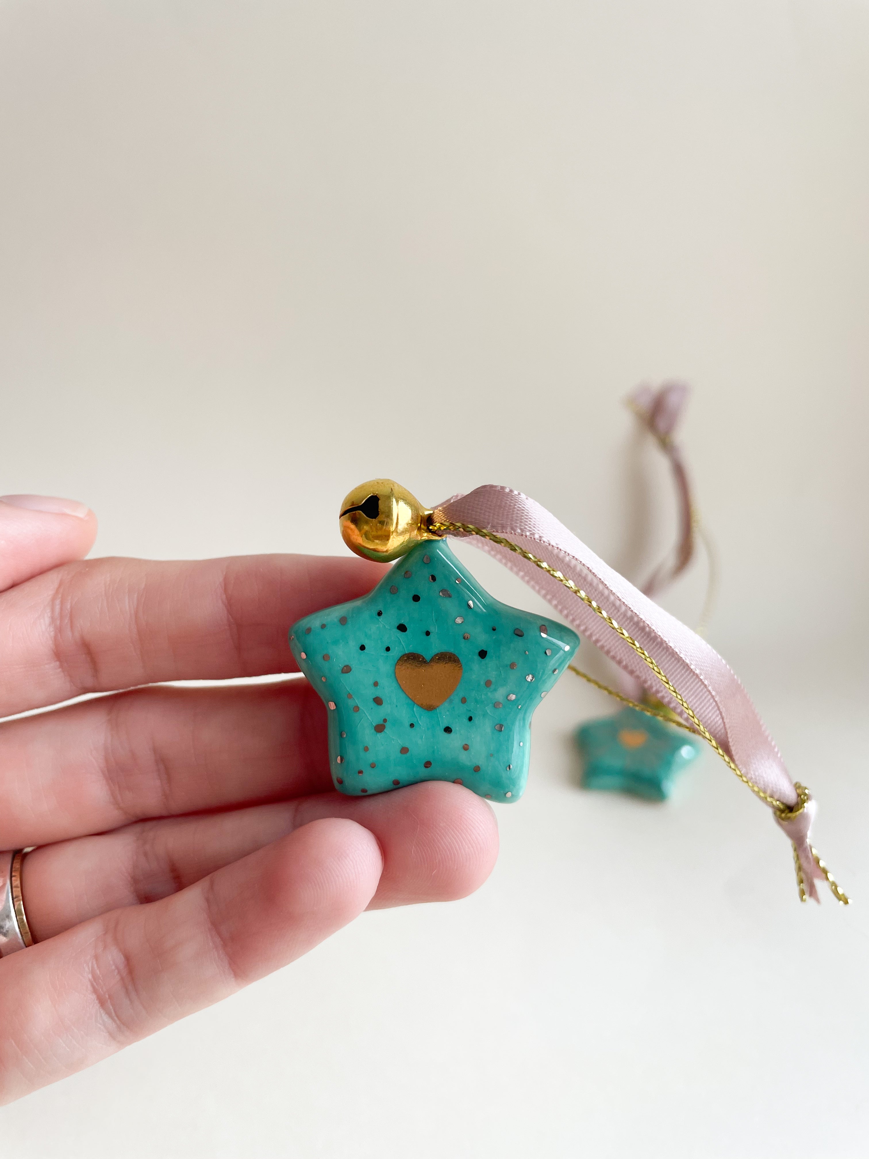 Dupla de Enfeites Estrelas