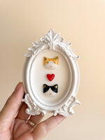 Carregar imagem no visualizador da galeria, Quadrinho Gatitos Oval
