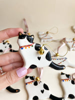 Carregar imagem no visualizador da galeria, Enfeite de Cerâmica Gatinho Frajola
