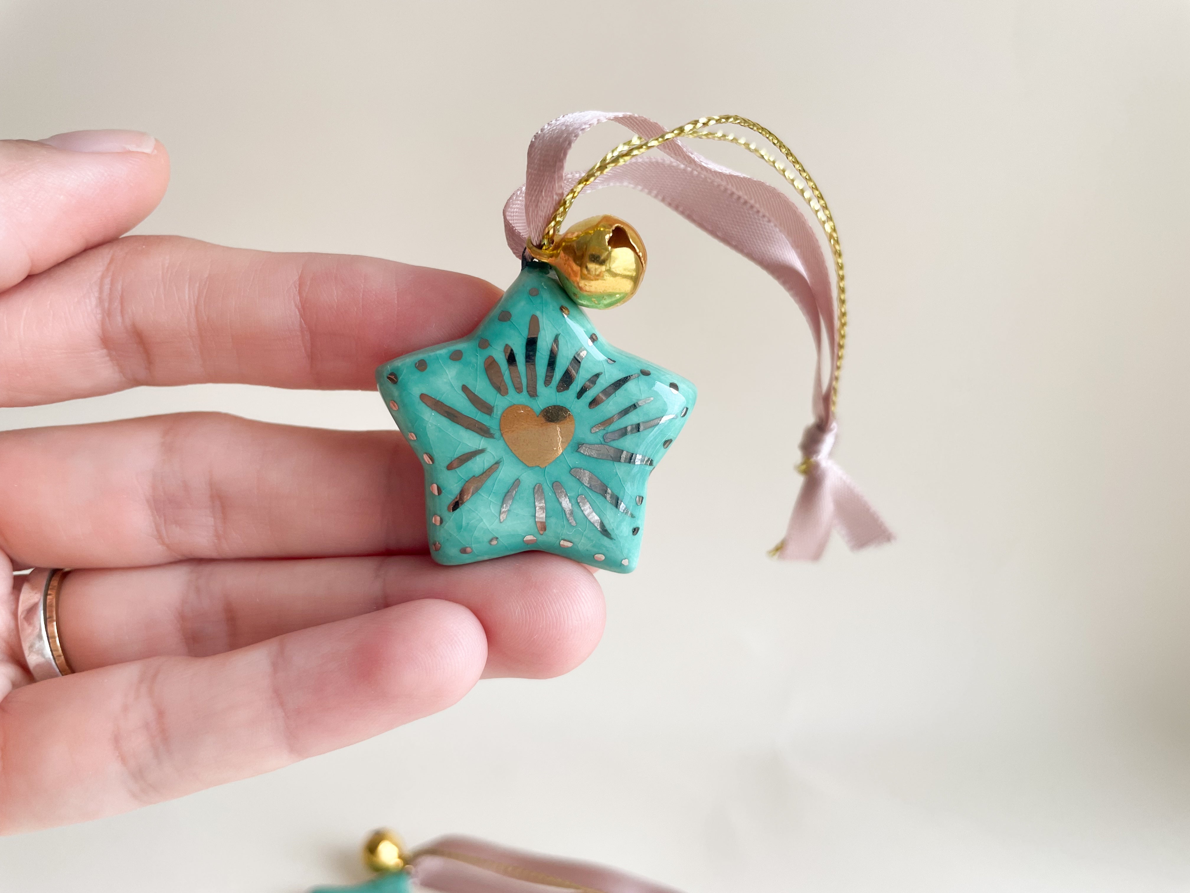 Dupla de Enfeites Estrelas