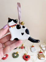 Carregar imagem no visualizador da galeria, Enfeite de Cerâmica Gatinho Frajola
