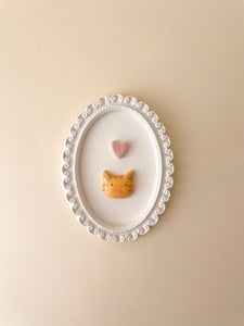 Quadro Gatinho Amarelo