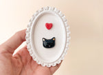 Carregar imagem no visualizador da galeria, Quadro Gatinho Preto
