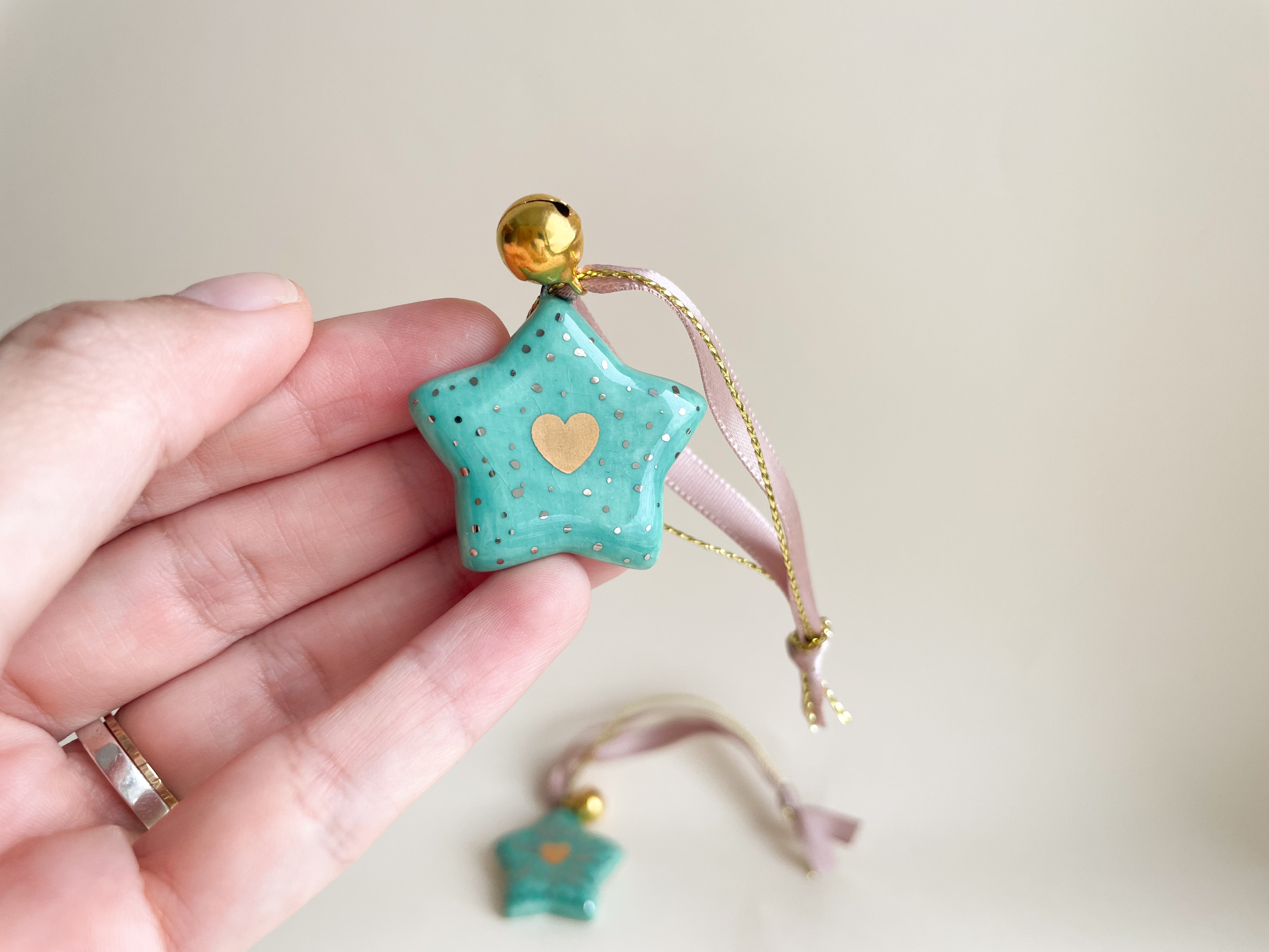 Dupla de Enfeites Estrelas