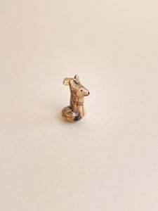 Pingente Miniatura Raposinha do Campo