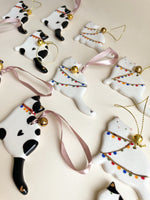 Carregar imagem no visualizador da galeria, Enfeite de Cerâmica Gatinho Frajola
